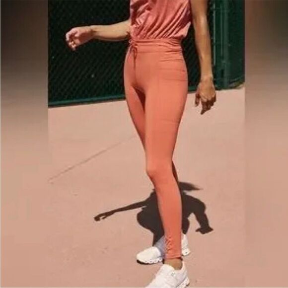 Free People Movement Off to the Races Sleeveless Jumpsuit, Copper, Medium. NWOT! - Picture 2 of 16